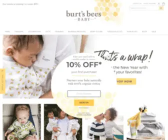 Burtsbeesbaby.com(Burt's Bees Baby®) Screenshot
