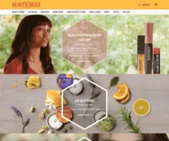 Burtsbees.ca(Natural Personal Care Products For Lips) Screenshot