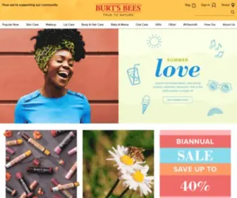 Burtsbees.com(Burt's Bees) Screenshot