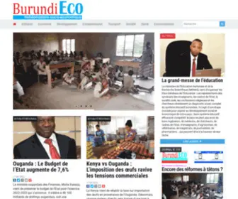 Burundi-Eco.com(économique) Screenshot