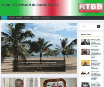 Burundibwiza.com(RADIO TÉLÉVISION BURUNDI BWIZA) Screenshot