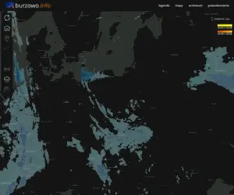 Burzowo.info(Mapa burzowa) Screenshot