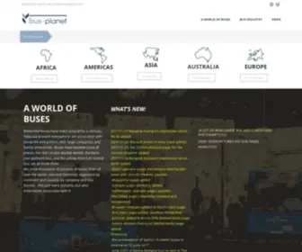 Bus-Planet.com(Discover the world of buses) Screenshot