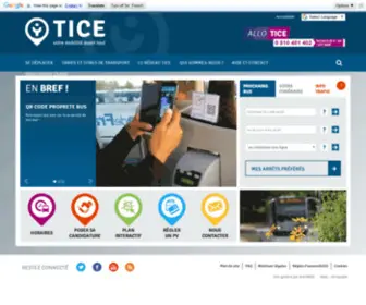 Bus-Tice.com(TICE) Screenshot
