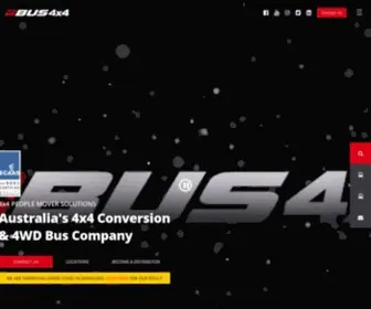 Bus4X4.com.au(Bus 4x4 Group) Screenshot