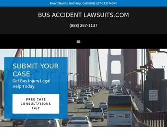 Busaccidentlawsuits.com(Bus Accident Lawsuits) Screenshot