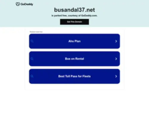 Busandal37.net(Busandal 37) Screenshot