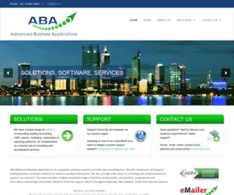 Busapps.com.au(ABA (Advanced Business Applications)) Screenshot