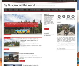 BusaroundtheWorld.com(Travel blog about cheap travels around the world) Screenshot