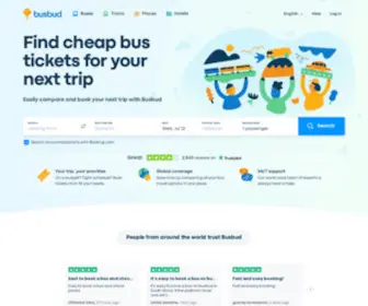 Busbud.com(Find and Compare Cheap Bus & Train Tickets) Screenshot
