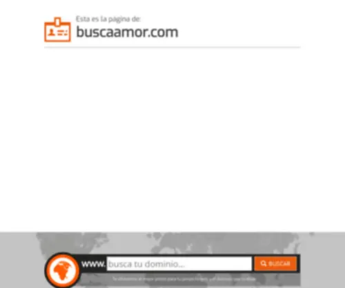 Buscaamor.com(Amor) Screenshot