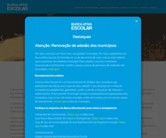 Buscaativaescolar.org.br(Busca) Screenshot