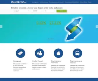 Buscacred.net(Simule e encontre a menor taxa de juro entre todos os bancos) Screenshot