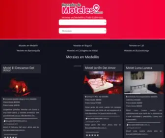 Buscadordemoteles.com.co(MOTELES en MEDELLÍN y COLOMBIA) Screenshot