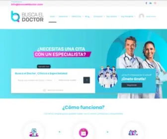 Buscaeldoctor.com(Busca el Doctor) Screenshot