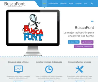 Buscafont.es(Buscafont) Screenshot