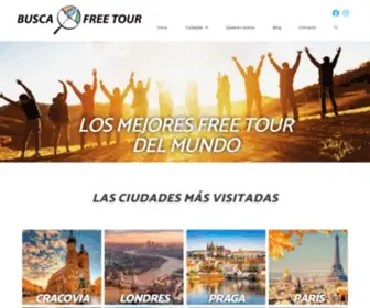 Buscafreetour.com(Los Mejores FREE TOUR en Español) Screenshot