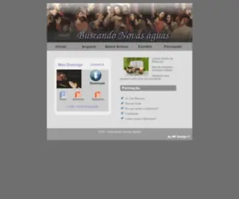 Buscandonovasaguas.com(Buscando Novas Aguas) Screenshot