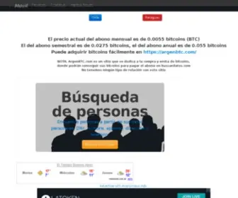 Buscardatos.com(Teléfono) Screenshot