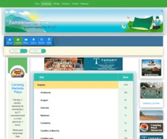 Buscatucamping.com(Campings) Screenshot