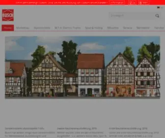 Busch-Model.com(Und Bastelmaterial) Screenshot