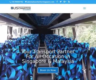 Buschartersingapore.com(The Famous Bus & Limousine Company In Singapore) Screenshot