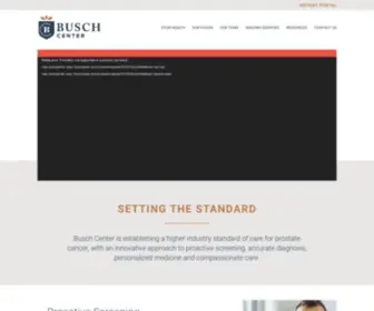 Buschcenter.com(Setting the Standard) Screenshot