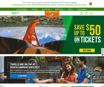 Buschgardenstampa.com(Theme Park & Animal Encounters) Screenshot