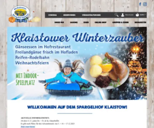 Buschmann-Winkelmann.de(Jetzt ist Gänsezeit) Screenshot