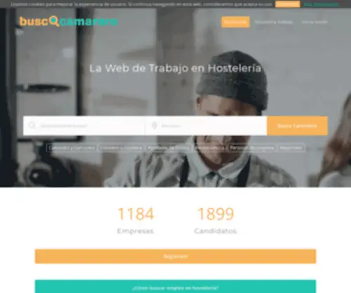 Buscocamarero.es(Buscocamarero) Screenshot