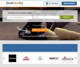 Buscojobs.com.ec(Encuentra Miles de Ofertas de Empleo en Ecuador) Screenshot