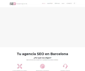 Buscoseo.com(Agencia SEO y Marketing Online en Barcelona) Screenshot