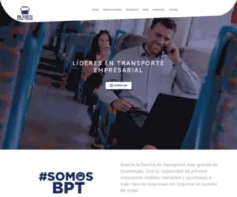 Busesparatodos.com.gt(Buses para Todos) Screenshot