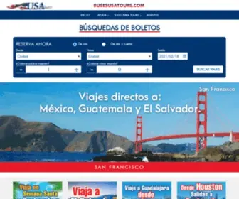 Busesusatours.com(Buses Usa Tours) Screenshot