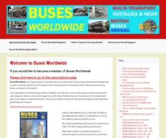 Busesworldwide.org(Buses Worldwide) Screenshot
