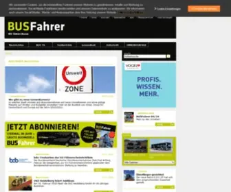 Busfahrermagazin.de(BUSFAHRER) Screenshot