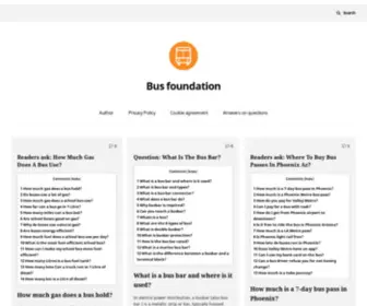 Busfoundation.org(Bus foundation) Screenshot