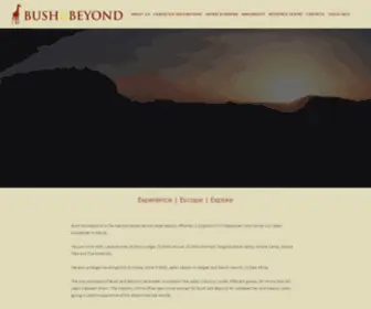 Bush-AND-Beyond.com(Bush & Beyond) Screenshot