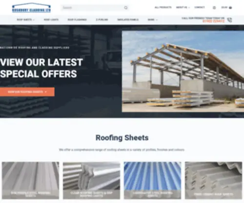 Bushburycladding.co.uk(Roofing Sheets) Screenshot