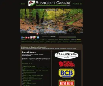 Bushcraftcanada.com(Bushcraft Canada) Screenshot