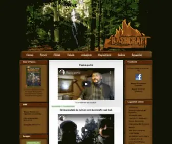 Bushcraft.co.hu(Bushcraft) Screenshot