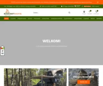 Bushcraftshop.nl(De webwinkel voor bushcraft) Screenshot