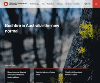 Bushfirehub.org(Bushfire Hub) Screenshot