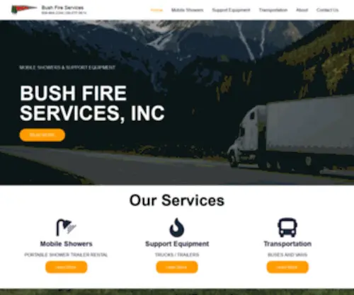 Bushfireservices.com(Bush Fire Services) Screenshot