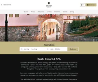 Bushiresort.com(Bushi Resort & SPA) Screenshot