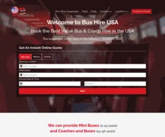 Bushireusa.com(Bus Hire) Screenshot