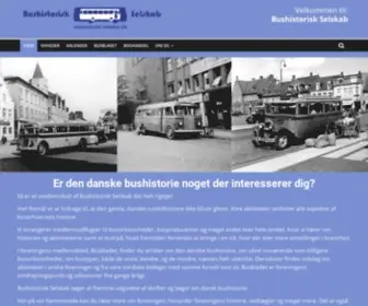 Bushistorisk-Selskab.dk(Bushistorisk Selskab) Screenshot