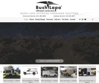 Bushlapagautengnorth.co.za(Bush Lapa Offroad Caravans) Screenshot