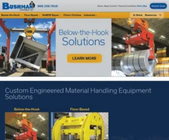 Bushman.com(Bushman Equipment) Screenshot