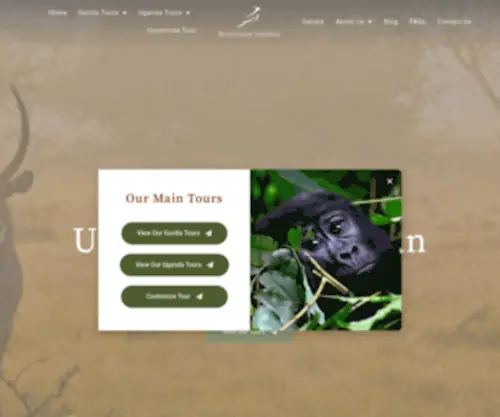 Bushmansafaris.com(Bushmansafaris) Screenshot